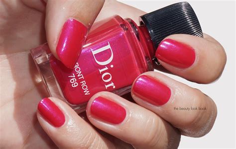 dior vernis nail polish gel swatches|Dior Front Row (769) Vernis Gel Shine and Long Wear Nail.